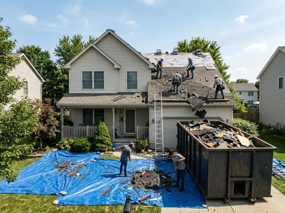 roof-replacement-debris-remova-004 — frequently asked questions, Cheapest Dumpster Rentals in Sunset, FL